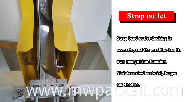 horizontal type automatic PP PET strap band belt pallet strapping machine.jpg